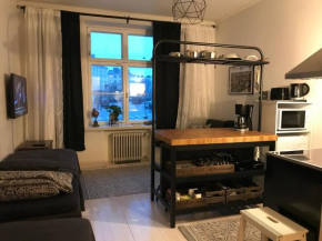 Rustic black and white studio, Helsinki